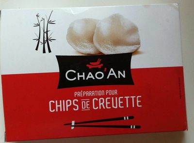 Préparation pour Chips de Crevettes front packaging