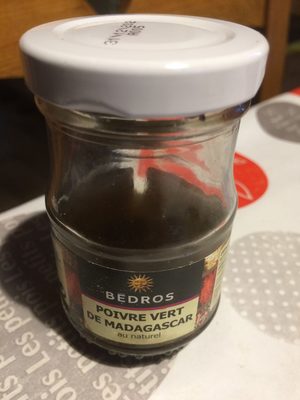 Poivre vert de madagascar