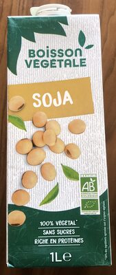 Boisson végatale soja