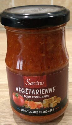 Sauce végétarienne façon bolognaise