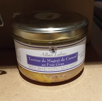 Terrine de magret de canard au foie gras