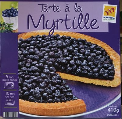 Tarte à la myrtille