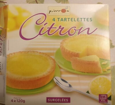 Assortiment 4 tartelettes citron