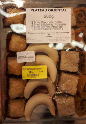 Plateau oriental 23 pièces