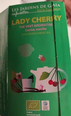 Thé vert cerise vanille