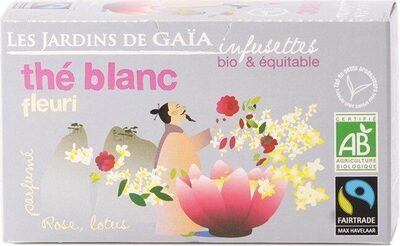 Thé Blanc Fleuri Bio & équitable