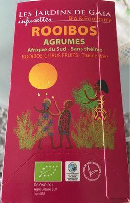 Rooibos agrumes front packaging