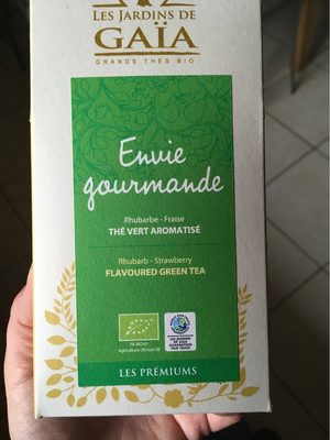 Envie gourmande rhubarbe-fraise