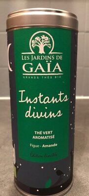 Instants divins, thé vert aromatisé figue-amande