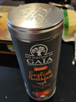 English breakfast thé noir front packaging