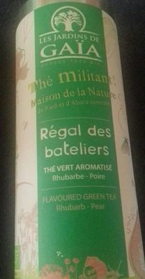 Régal des bateliers front packaging