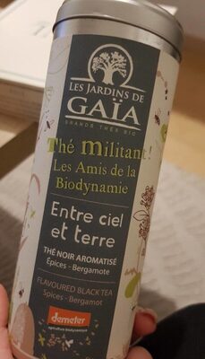 Thé front packaging