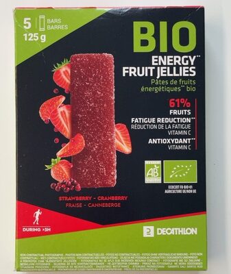 Energy fruit jellies straw cranb bio