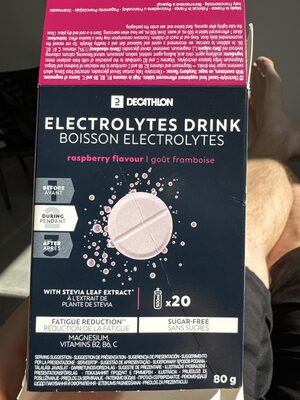 Electrolytes tablets