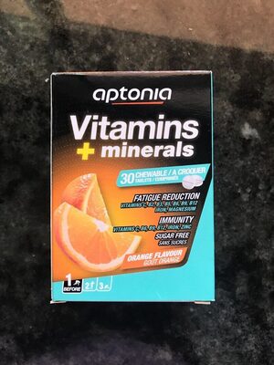 Aptonia vitamines et minéraux