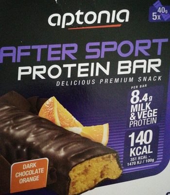 After Sport Protein Bar, Dark Chocolate Orange