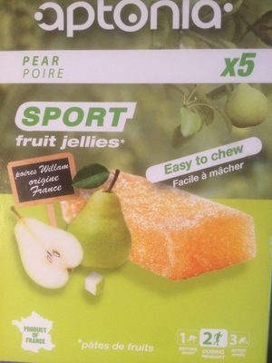 Sport fruit jellies