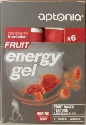FRUIT ENERGY GEL Framboise
