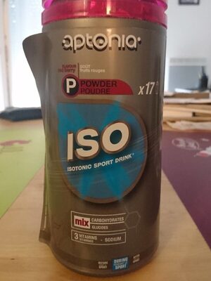 Isotonisches Sport Getränkepulver, Red Berry