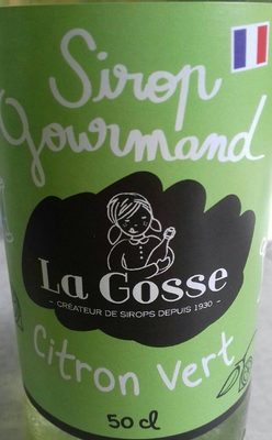 Sirop Gourmand Citron vert