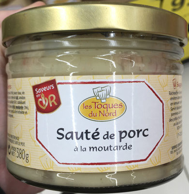 Sauté de porc à la moutarde front packaging
