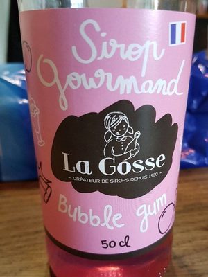 Sirop gourmand bubble gum