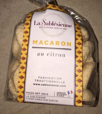 Macaron au citron