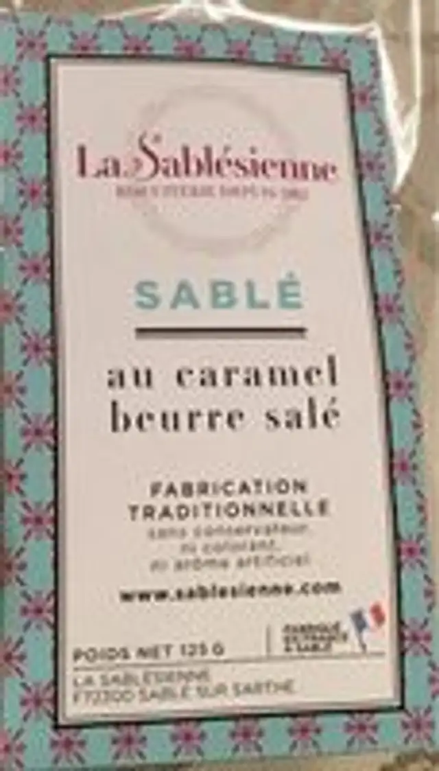 Sablé au caramel beurre salé