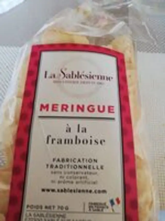 MERINGUE à la Framboise
