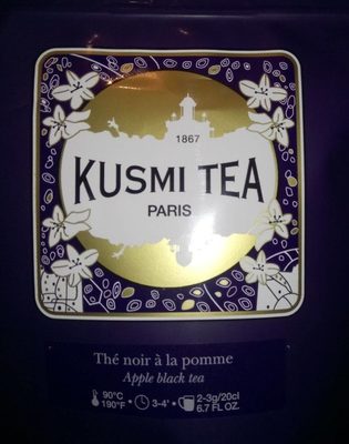 Thé noir à la pomme