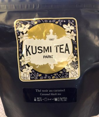 Thé noir au caramel