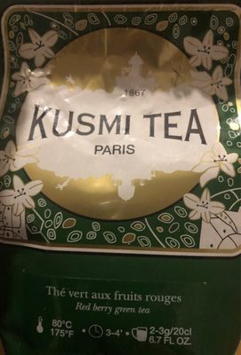 Thé vert aux fruits rouges