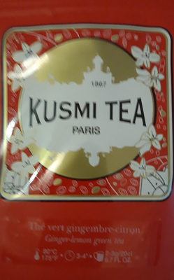 Thé vert gingembre citron