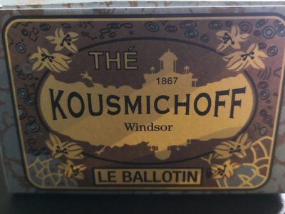 The Kousmichoff Windsor front packaging