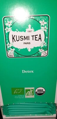 Thé Détox front packaging