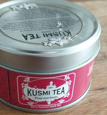 Thé noir fruits rouges