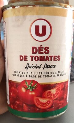 Des de tomates special sauce front packaging