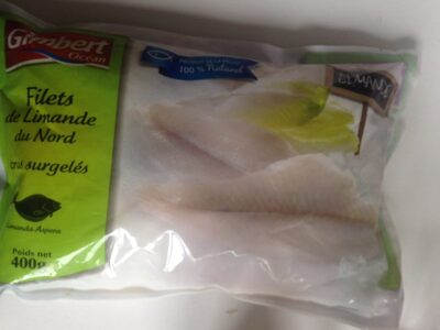 Filets de Limande du Nord crus surgelés