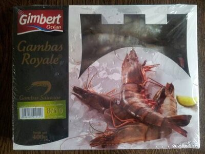 Gambas sauvages royales, 8/10 pièce