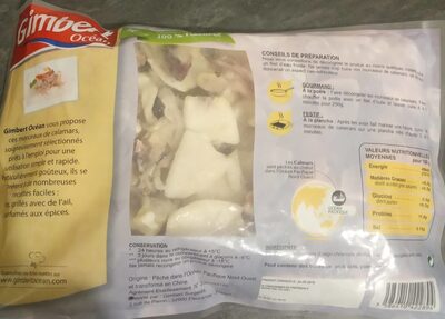 Calamars front packaging