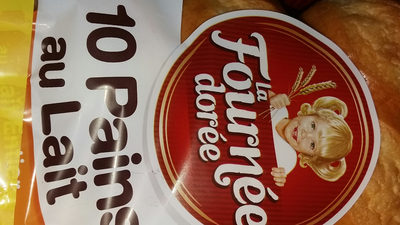 Fournée dorée pains au lait x10 lot