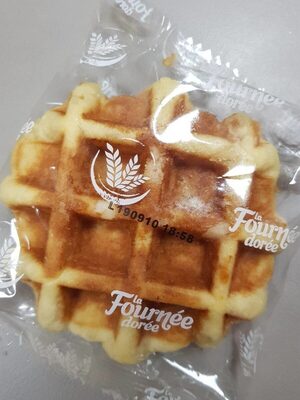 Les gaufres liegeoises front packaging