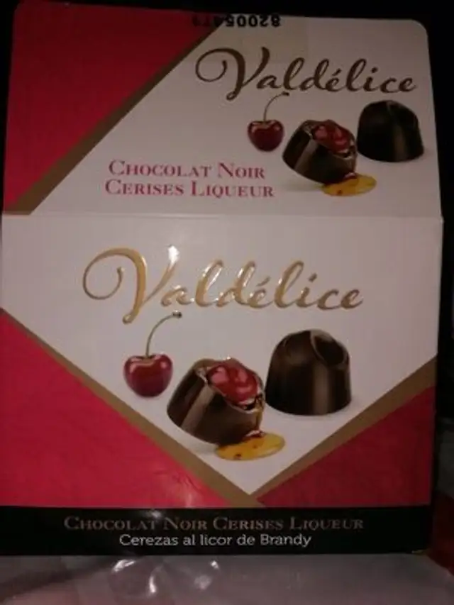 Cerises liqueur nutrition facts table