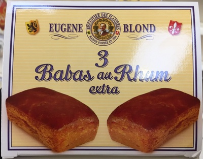 3 Babas au Rhum extra