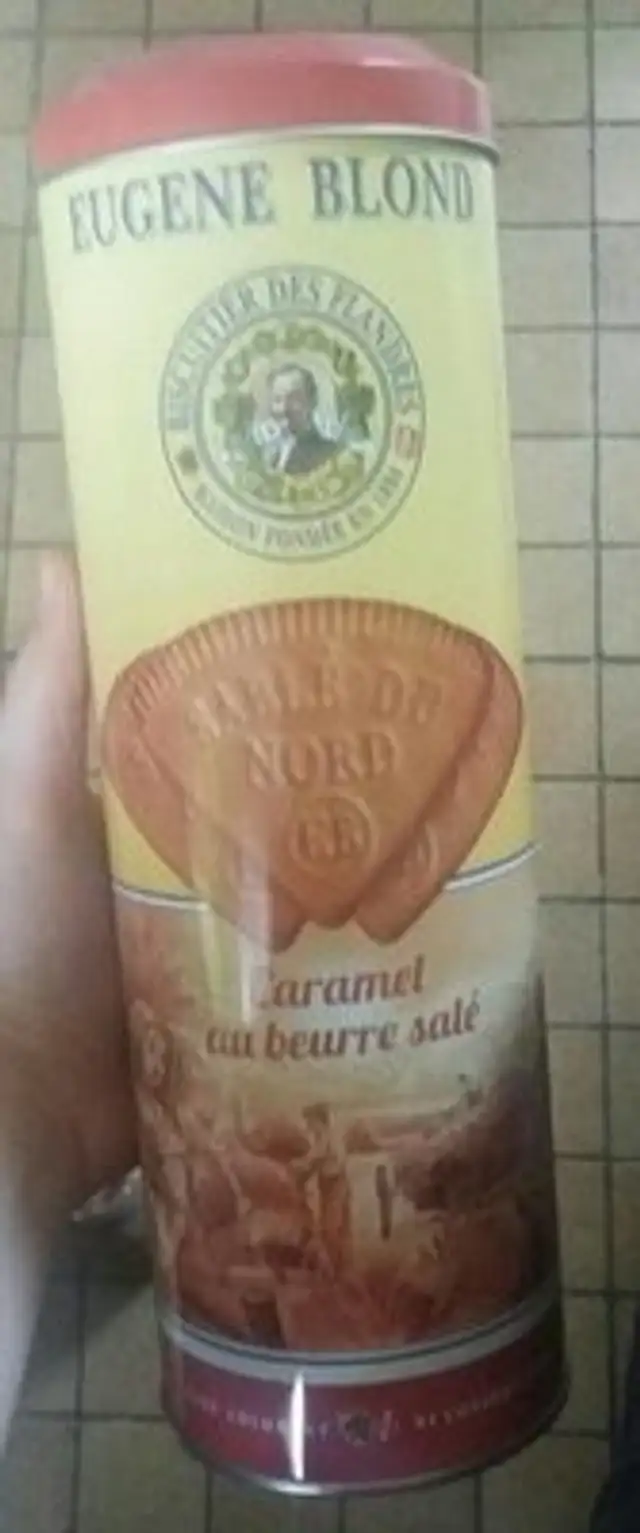 Sablés pur beurre au caramel beurre salé front packaging
