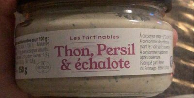 Thon, persil et echalote