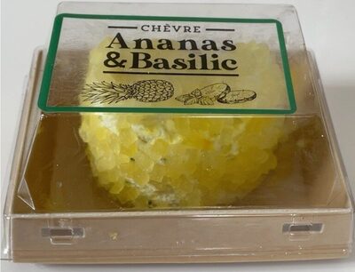 Chevre enrobé Ananas & Basilic