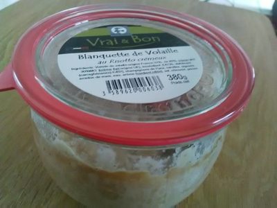 Blanquette De Volaille risotto crémeux front packaging