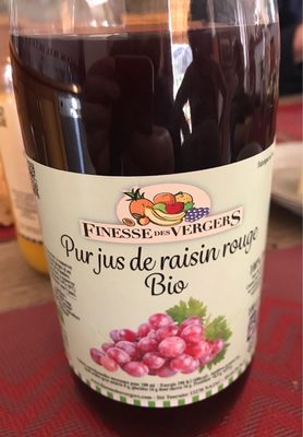 Pur jus de raisin rouge