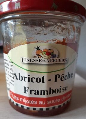 Confiture Abricot-Pêche-Framboise